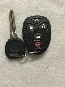 Chevy GM 5 BUTTON &transponder Key Remote Replacement Key Fob - Picture 1 of 3
