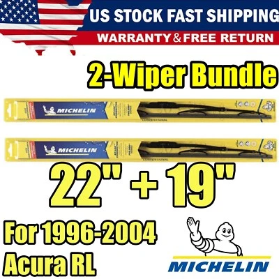 For 1996-2004 Acura RL - 19220/190 Wipers 2-Pack Premium Wiper Blades - Image 1 of 4