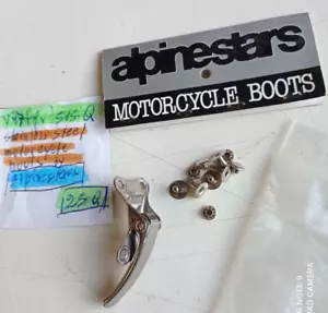 NOS STAINLESS STEEL MOTORCYCLE BOOT IN SEALED ENVELOPE - Foto 1 di 4