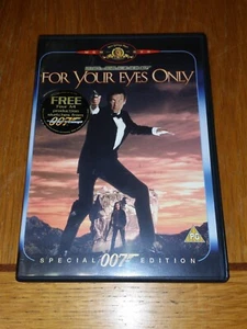 FOR YOUR EYES ONLY SPECIAL 007 EDITION MGM DVD (-3) - Foto 1 di 3