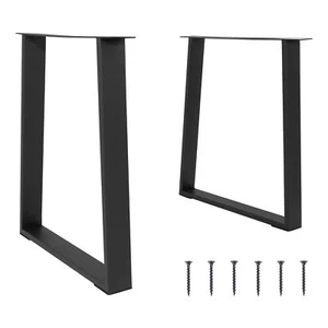 28" inch Metal Coffee Table Legs Steel Dining Table Bench Desk Furniture Legs - Picture 1 of 8