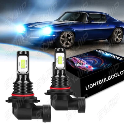 9012 LED Headlight Bulbs Hi Low Beam Super Bright For Chevrolet Impala 2014-2017 - Image 1 of 4