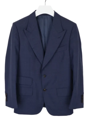 SUITSUPPLY Blazer Men's MEDIUM Pure Wool S120 Formal Lined Peak Lapel - Image 1 of 4