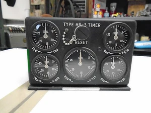 vintage aircraft kollsman engine over temperature timer mb-3 - Picture 1 of 4