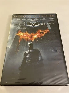 The Dark Night DVD Sealed Christian Bale Batman Heath Ledger Widescreen Edition - Picture 1 of 2
