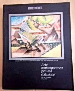 1983 CATALOGO ASTA BRERARTE n 50 ARTE CONTEMPORANEA PER UNA COLLEZIONE con STIME - Foto 1 di 3