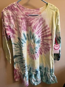 Justice Girls Lace Trim Dress NWT size Large 12/14 - Picture 1 of 4