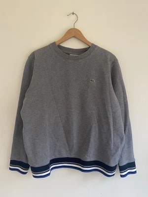 Sudadera polar manga larga Lacoste Sport para hombre L cuello redondo SH7613 Foto 1 de 4