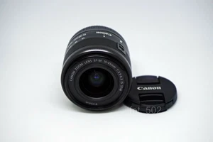Canon EF-M 15-45mm F/3.5-6.3 IS STM Lens Black,  Bulk Package(Kit Lens) - Picture 1 of 9