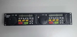 Pyle Pro PDCD204 Rack Mount Professional Dual CD Player - Control Unit Only - Picture 1 of 8