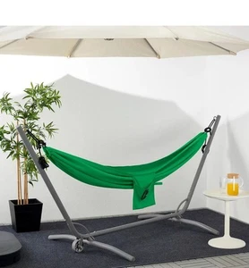 IKEA Riso Rare Discontinued Green Hammock 59" x 104 3/8" Design Anna Efverlund - Picture 1 of 1