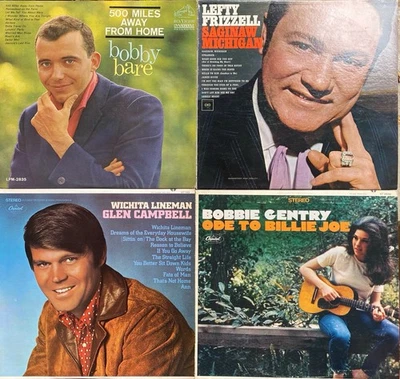 1960’s Country - Vinyl Lot #1 (Lot of 4) LPs - VG+ - Image 1 of 4
