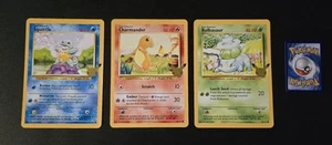 Cartas Jumbo Kanto First Partner 2021 JCC Pokémon 25 Aniversario Celebraciones * - Imagen 1 de 2