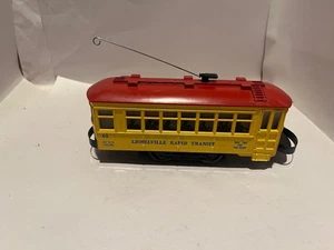 LIONEL No. 60 GAUGE O LIONELVILLE RAPID TRANSIT TROLLEY - Picture 1 of 8