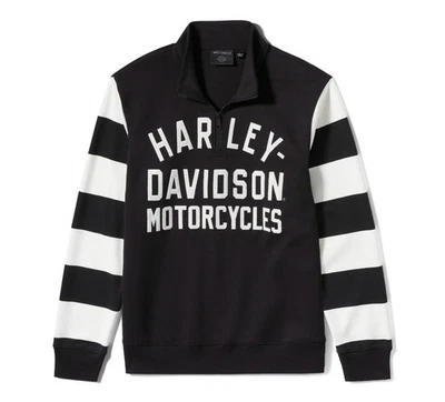 HARLEY-DAVIDSON Harley Davidson Men's H-D Breakout 1/4 Zip Pullover 96717-25VM