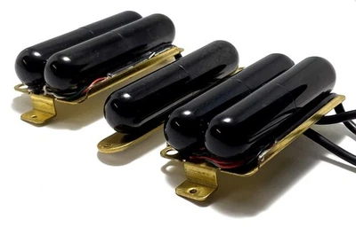 Lipstick HSH Pickup Set Lipstick Tube Style Humbucker & Single Combo ColorChoice - Image 1 of 4
