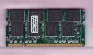 1GB 1x1GB PC-2700S DDR-333 PNY A0TND SODIMM LAPTOP Memory Stick HYNIX USA Made - Picture 1 of 3