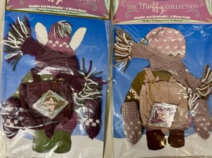 NUEVO Invierno Frolic Muffy Vanderbear Hoppy Trineo Mochila Bufanda Mitones Lote (2) - Imagen 1 de 2