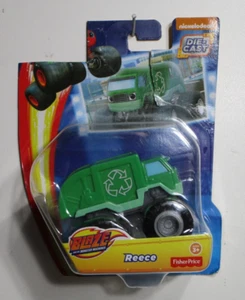 FISHER PRICE NICKELODEON BLAZE AND THE MONSTER MACHINES REECE GARBAGE TRUCK - Picture 1 of 1