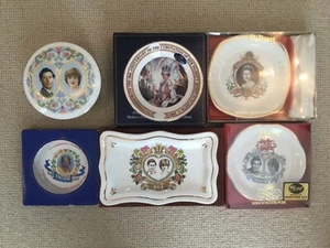 Boxed Set Royal Commemorative Worcester Coalport Aynsley Dishes - Picture 1 of 2