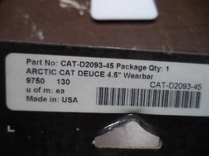 Stud Boy 4.5" carbide CAT-D2093-45 one side - Picture 1 of 3