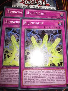 YU-GI-OH! COM BUJINCIDENT PRIO-FR075 (PLAYSET) 4 CARTES MINT NEUF EDITION 1 - Picture 1 of 1