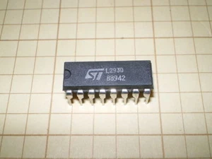 L293D   MOTOR DRIVER  PUSH-PULL FOUR CHANNEL DRIVER WITH DIODES - Picture 1 of 1