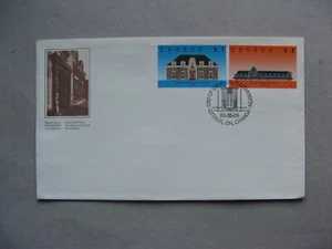 CANADA, cover FDC 1989, architecture library $1 railwaystation $2 - Picture 1 of 1