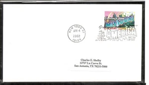US SC # 3585 Greetings From America FDC - Missouri -  No Cachet - Picture 1 of 1