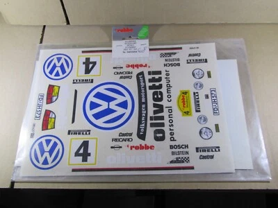 451V Robbe 34650009 Adesivo per VW Golf II Gti 16V #4 Adesivo 1:10 & Sacchetto - Immagine 1 di 4