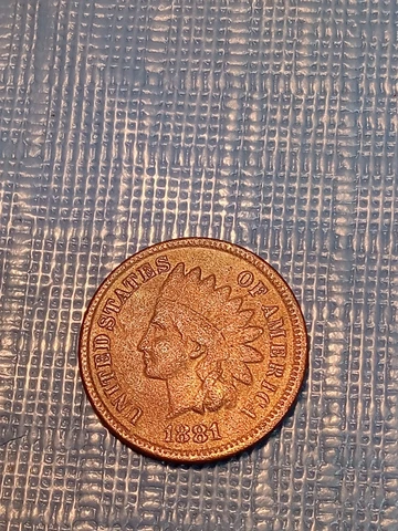 1881 Indian Head Penny Cover