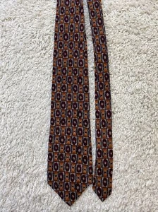 Molecular Expressions by Stonehenge Men's Silk Neck Tie Black Russian 3.75"X58" - Picture 1 of 6