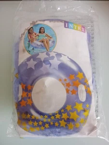 salvegente mare piscina viola con stelle intex - Picture 1 of 1