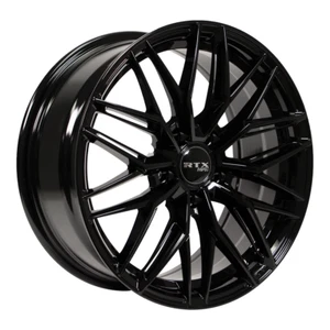 17 inch 17x7.5 RTX SW20 Gloss Black wheel rim 5x4.5 5x114.3 +42 - Picture 1 of 1
