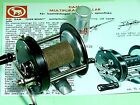 60's German Vintage DAM 3125 EVER-READY baitcasting reel-used/excellent