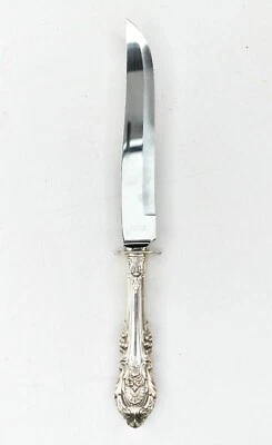 Sir Christopher Wallace Sterling Silver Steak Carving Knife - Image 1 of 4