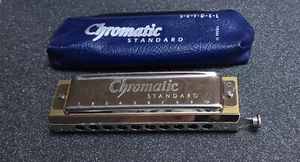 Mundharmonika Chromonika, Seydel Chromatic Standard, Unbespielt, Neuwertig,C Dur - Bild 1 von 8