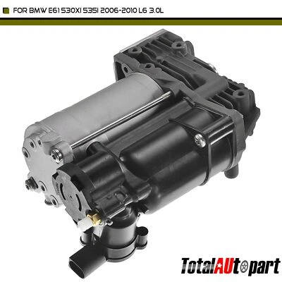 Насос компрессора пневматической пружины подвески для BMW E61 530xi 535i 2006-2010 l6 3,0 л - Изображение 1 из 4