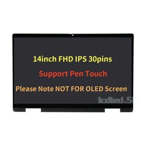 14'' FHD LCD Touch Screen Assembly Digitizer For HP Pavilion x360 2-in-1 14-ek - Picture 1 of 3