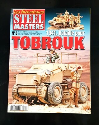 STEEL MASTERS Les Thematiques N°3 BATAILLE POUR TOBROUK - Immagine 1 di 2