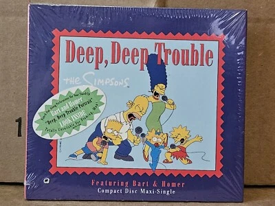 The Simpson's CD: Deep, Deep Trouble Brand New  - Image 1 of 4