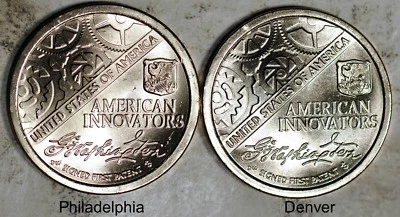 2018 $1 P&D American Innovations Dollar Set UNC - Image 1 of 2