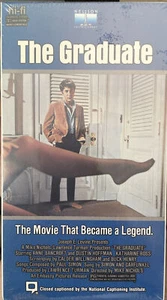 THE GRADUATE RARE VHS Tape 1987 BRAND NEW FACTORY SEALED Close Captioned - Picture 1 of 1
