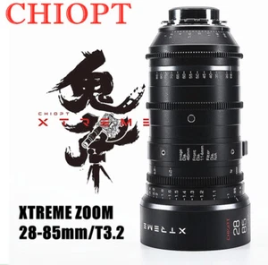 CHIOPT Xtreme Zoom 28-85mm T3.2 Cine Lens Full Frame For Canon EF/Sony E/Arri PL - Picture 1 of 9