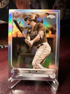 2022 Topps Chrome Baseball BOBBY DALBEC Red Sox 51 Sepia Refractor SP