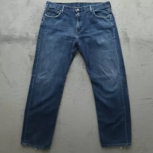 Levi's 569 Jeans Herren 36x32* Blau Loose Rigid Denim Hose Distressed Faded - Bild 1 von 18