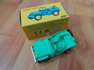 DINKY TOYS 25J JEEP CAR - NEW BOXED - ATLAS EDITIONS - Image 1 of 2