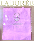 Sac fourre-tout LADUREE Paris Lili Coton Rose Blanc Lapin 39 x 37 x 9,5cm Neuf