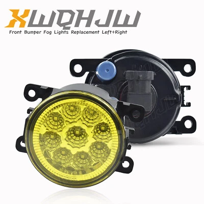PAIR LED Fog Light Bumper Lamp Fit For Dacia Duster Sandero Logan 2004-2015 - Image 1 of 4
