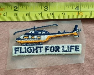 Flight For Life Sanitätshubschrauber Krankenwagen Medevac Patch Notfalltransport - Bild 1 von 4